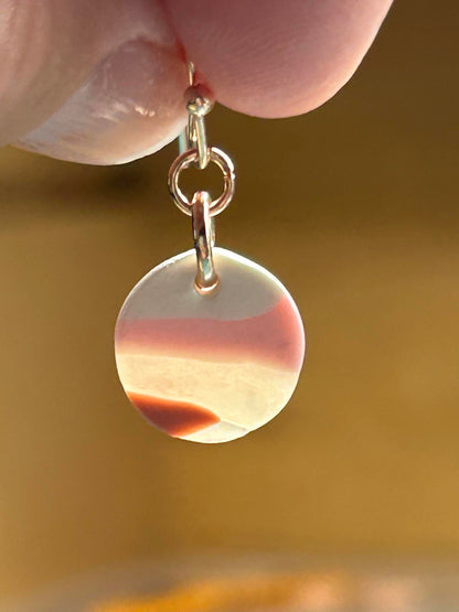 Pink Sunset Polymer Clay Earring Collection