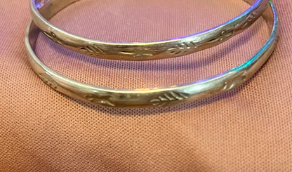 TAXCO Silver Stack Bangles