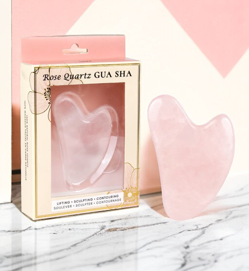 Gua Sha Rose Quartz