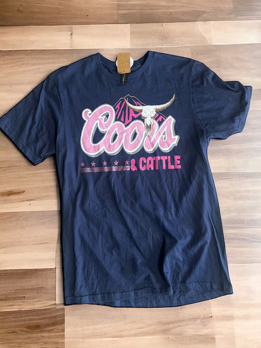 Coors + Cattle Graphic Tee