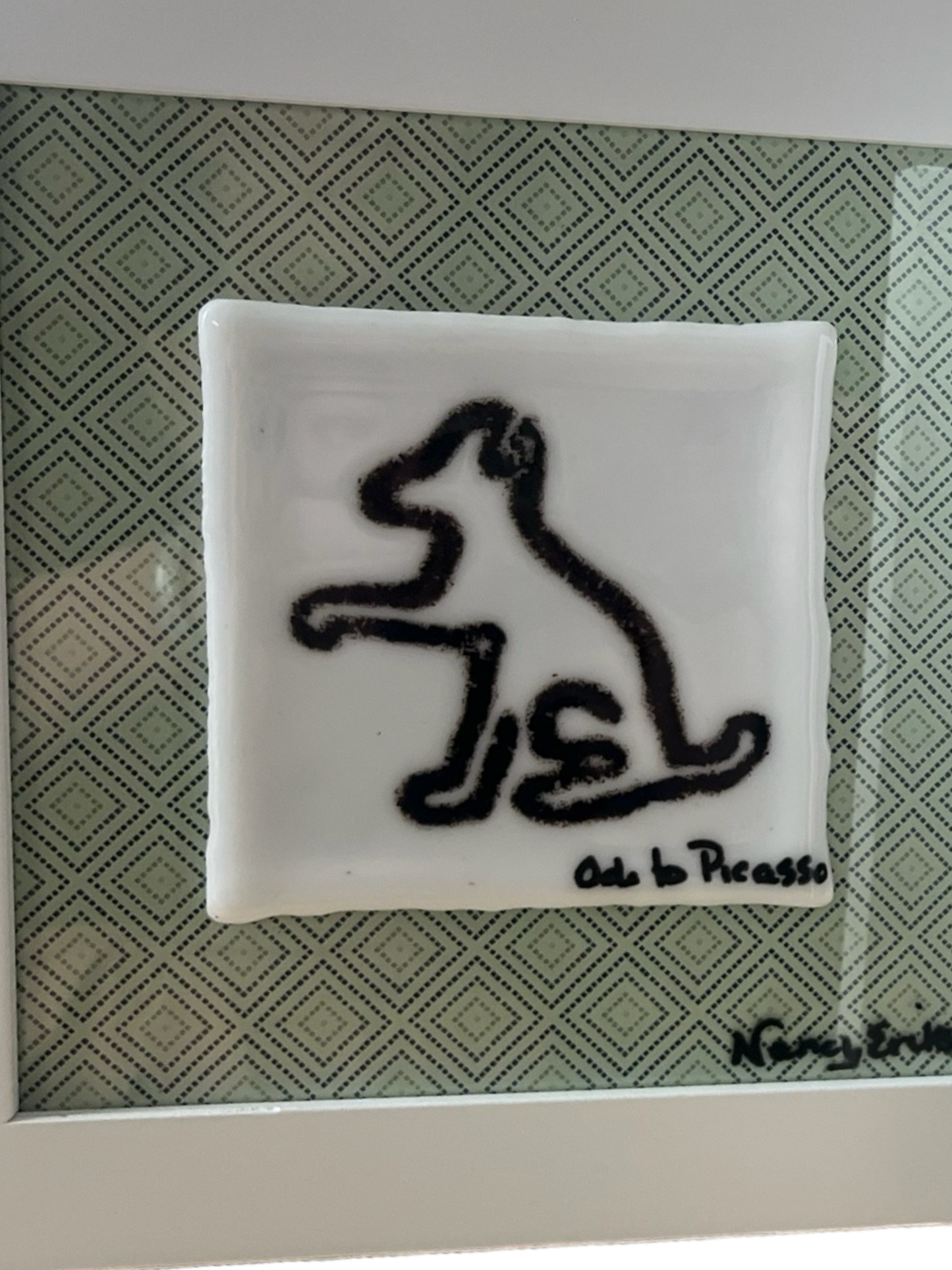 Ode To Picasso Fused Glass Series