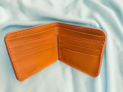 Leather Crafted Bifold Wallet