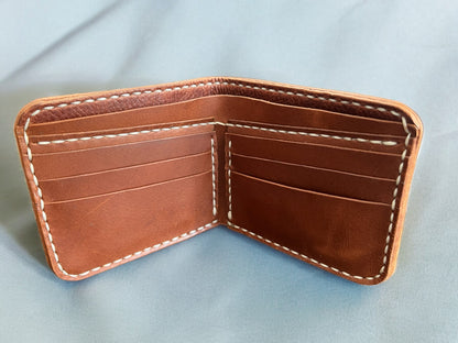 Leather Crafted Bifold Wallet