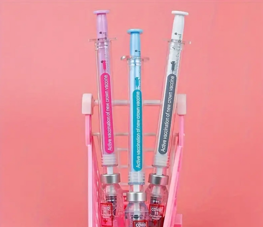 Covid Vaccine Novelty Gel Pens