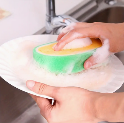 Fruit Shaped Multi-Functional Dish Sponge